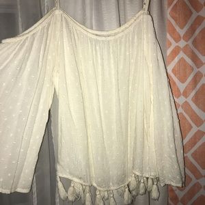 Cold shoulder top